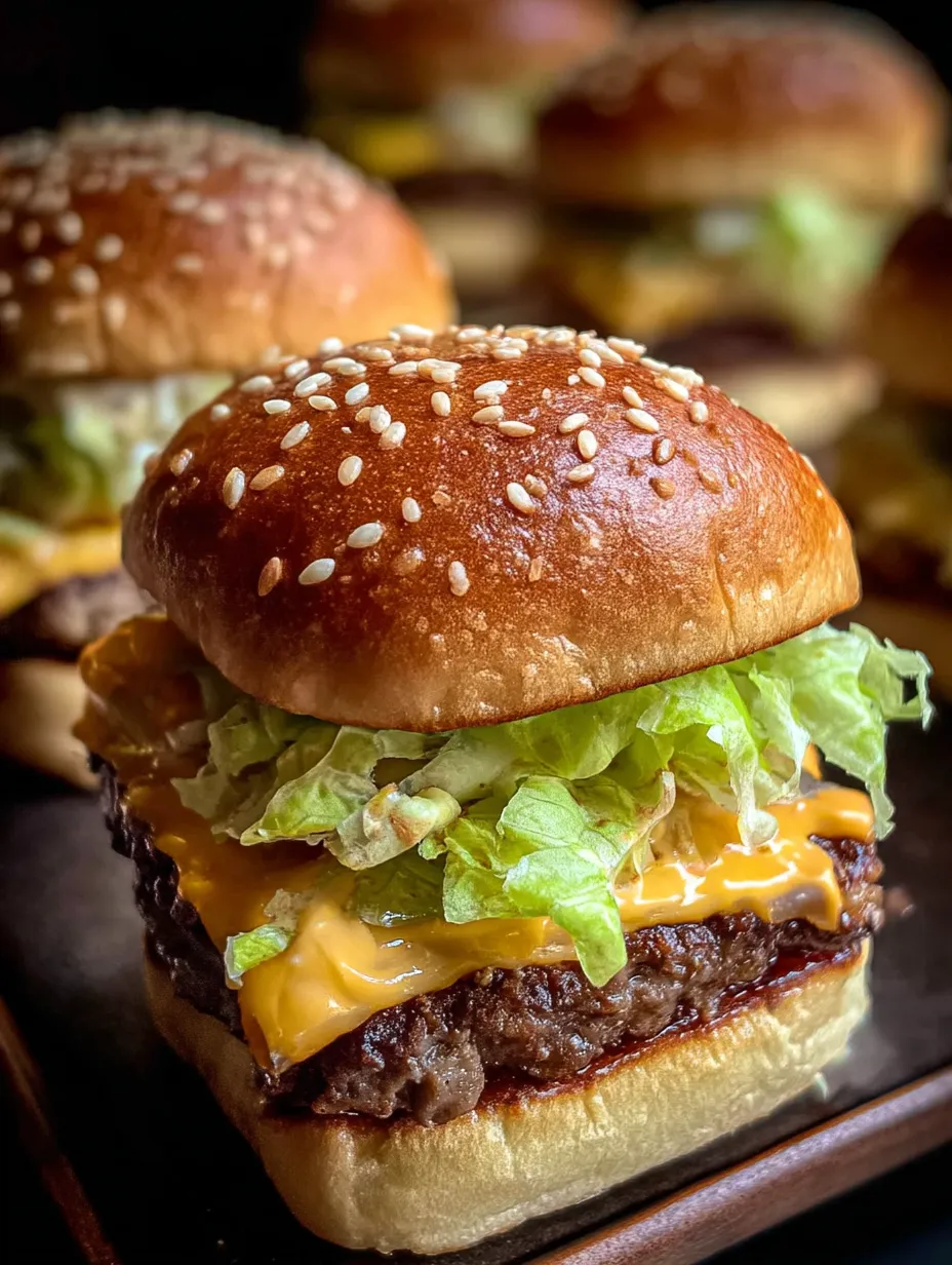 Eine Nahaufnahme eines Burgers mit Salat und Käse.