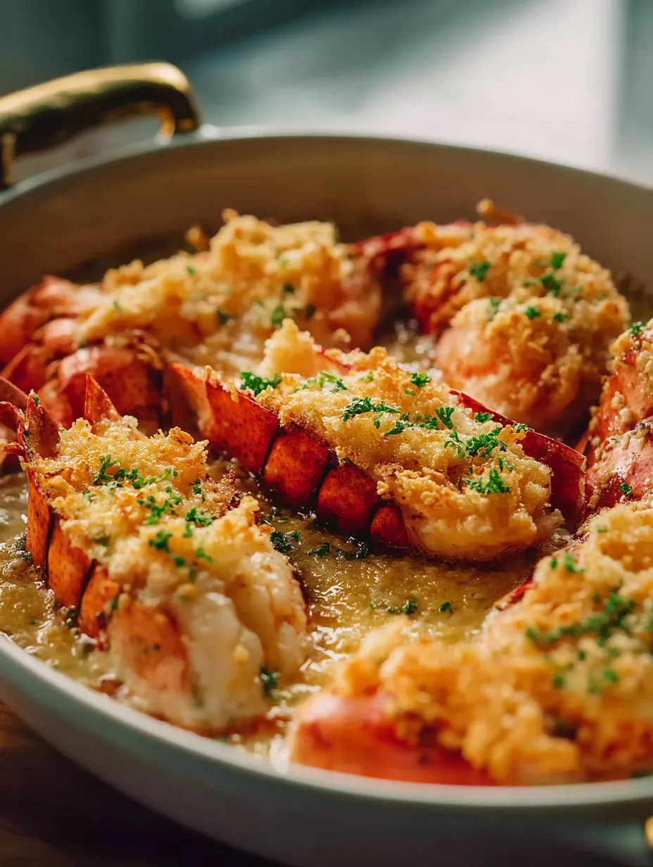 Eine Schüssel mit Garnelen in weißer Sauce.