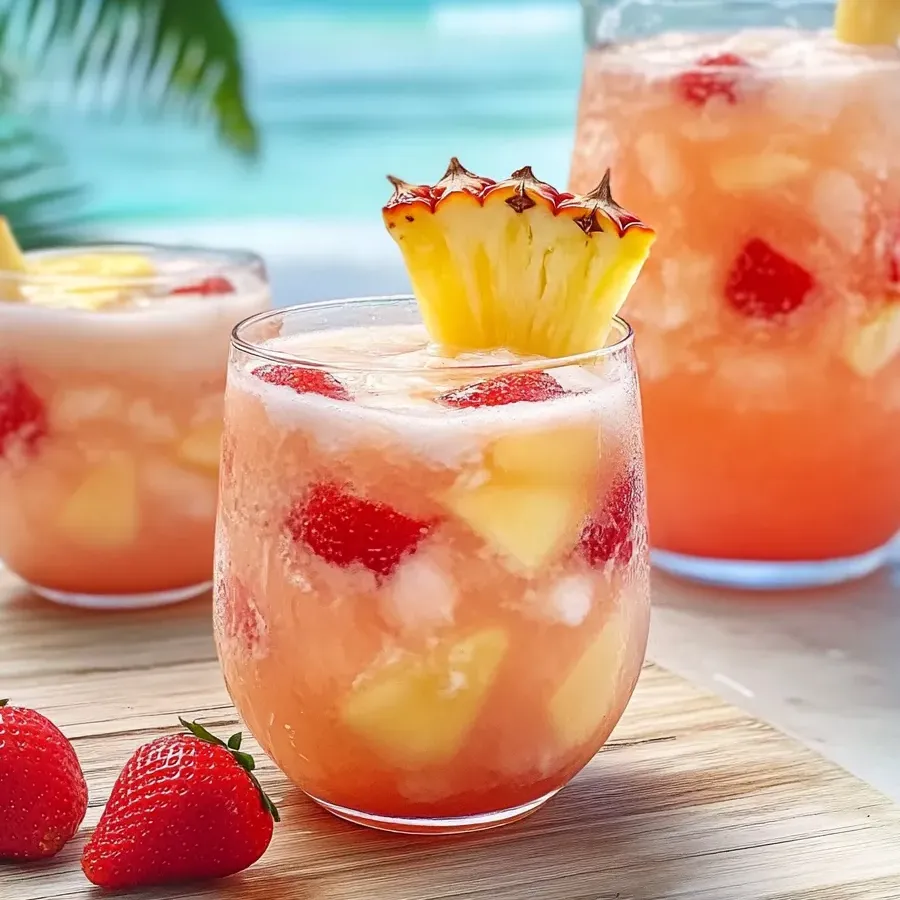 Erdbeer Kokos Ananas