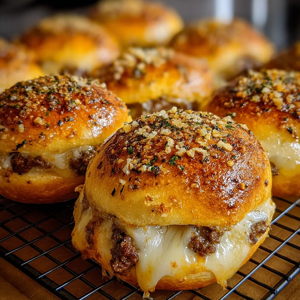Ein Blech mit Mini-Pizzen, Käse und Gewürzen.