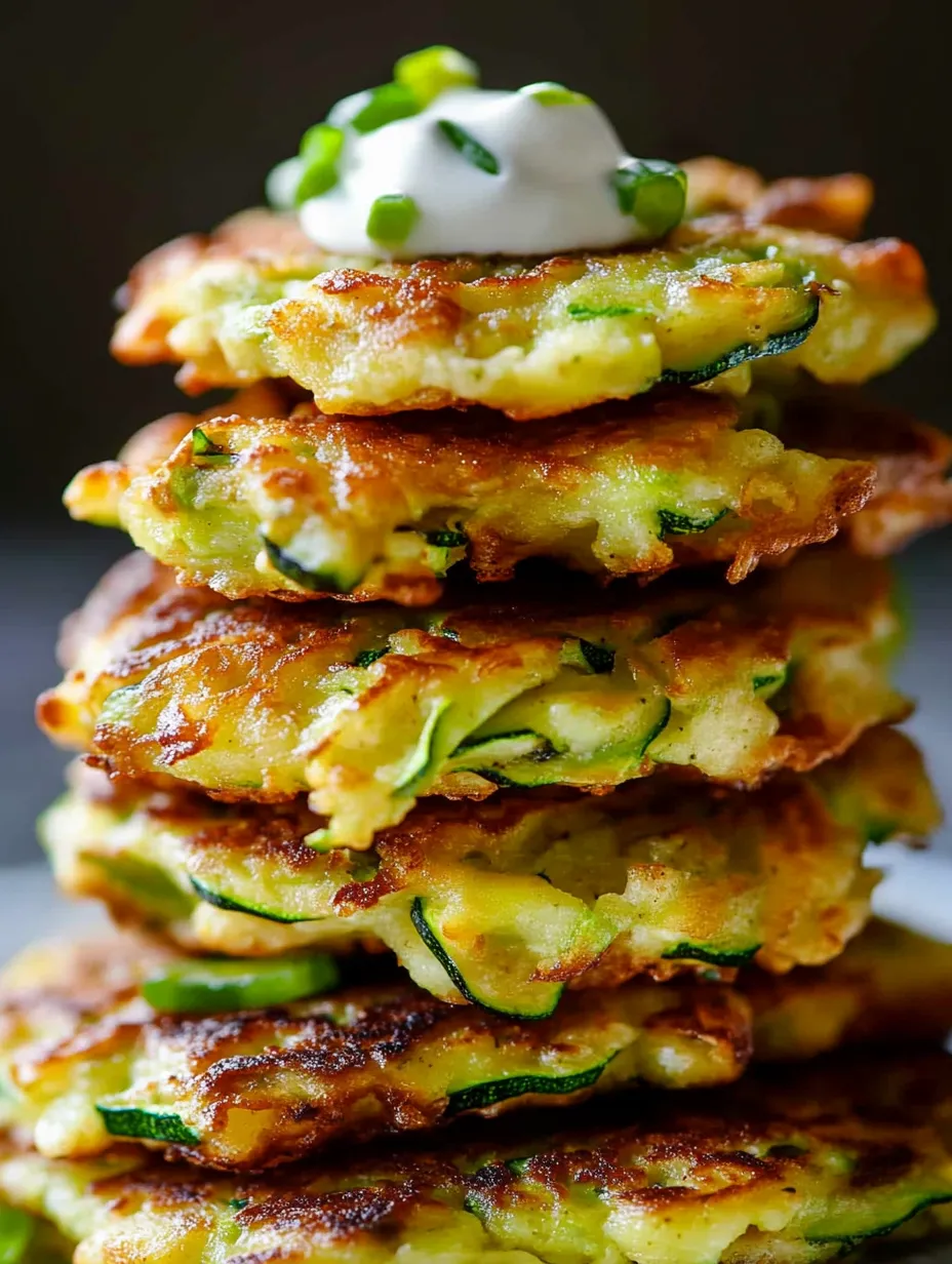 Ein Stapel Pfannkuchen mit weißer Sauce obendrauf.