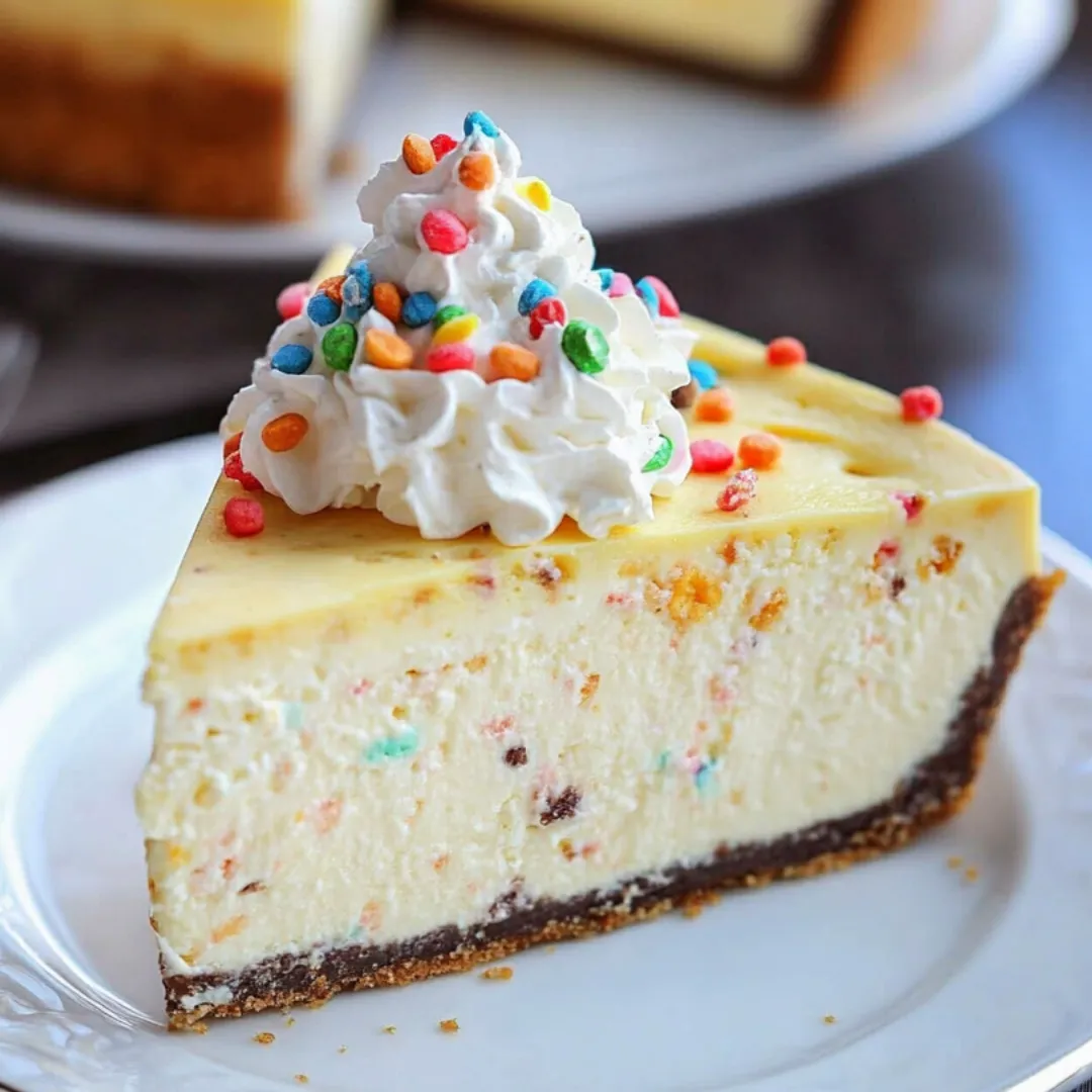 Ein Stück Kuchen mit einer Sahnehaube.