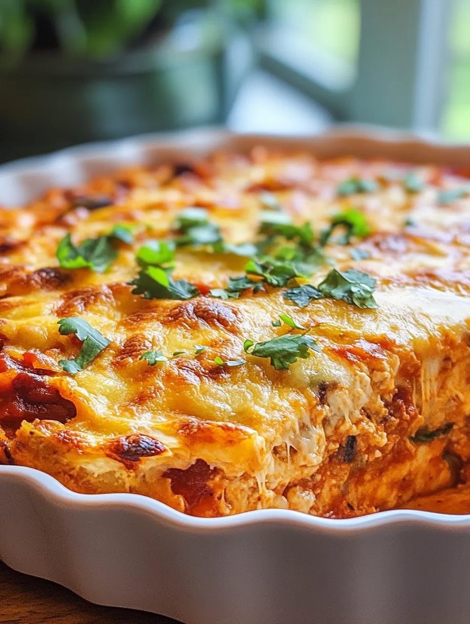 Ein Auflauf mit viel Käse und Kräutern.