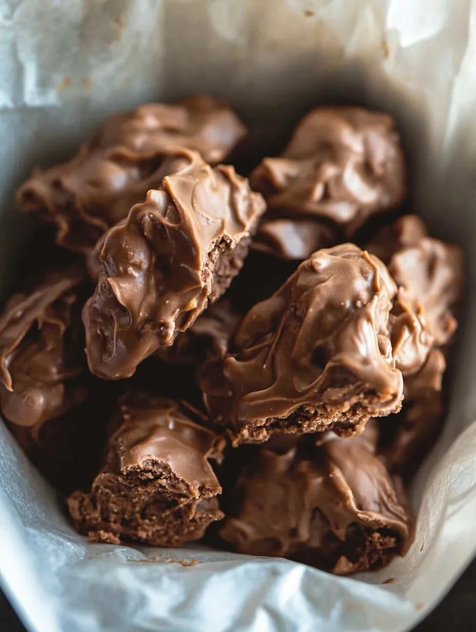Eine Schüssel mit schokoladenüberzogenen Desserts.