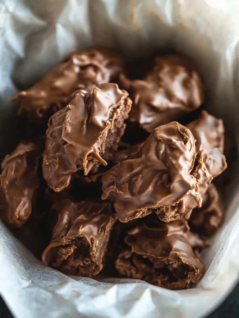 Eine Schüssel mit schokoladenüberzogenen Marshmallows.