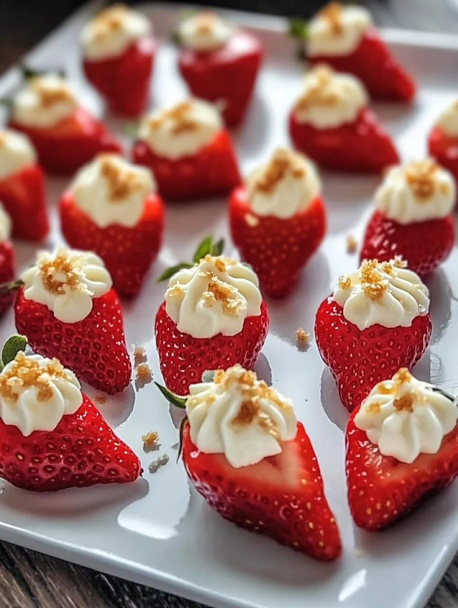 Ein Teller mit Erdbeeren und Schlagsahne.