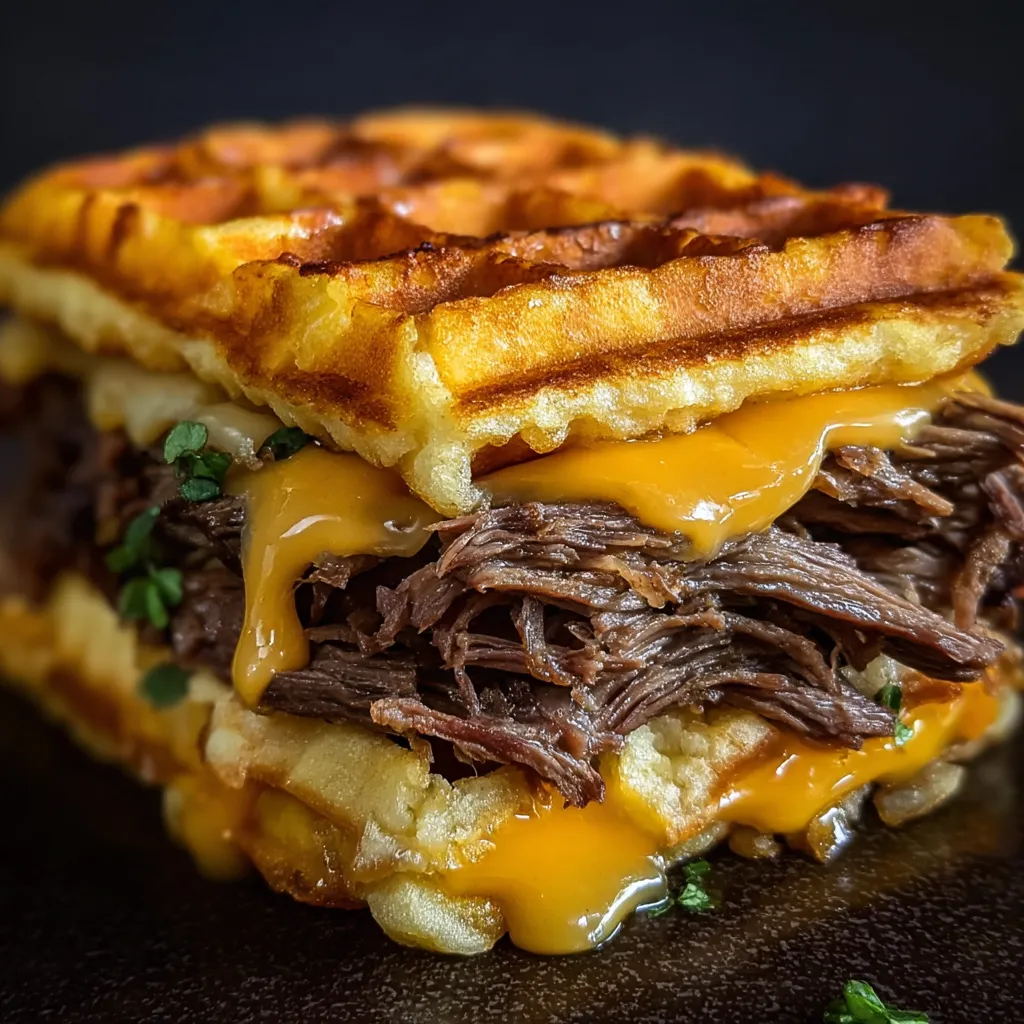 Ein köstliches Sandwich aus der Nähe.