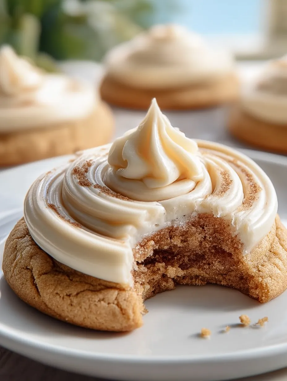 Ein Stück Kuchen mit weißem Topping.