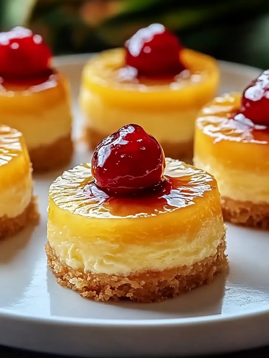 Ein Teller mit Kuchen und Kirschen oben drauf.
