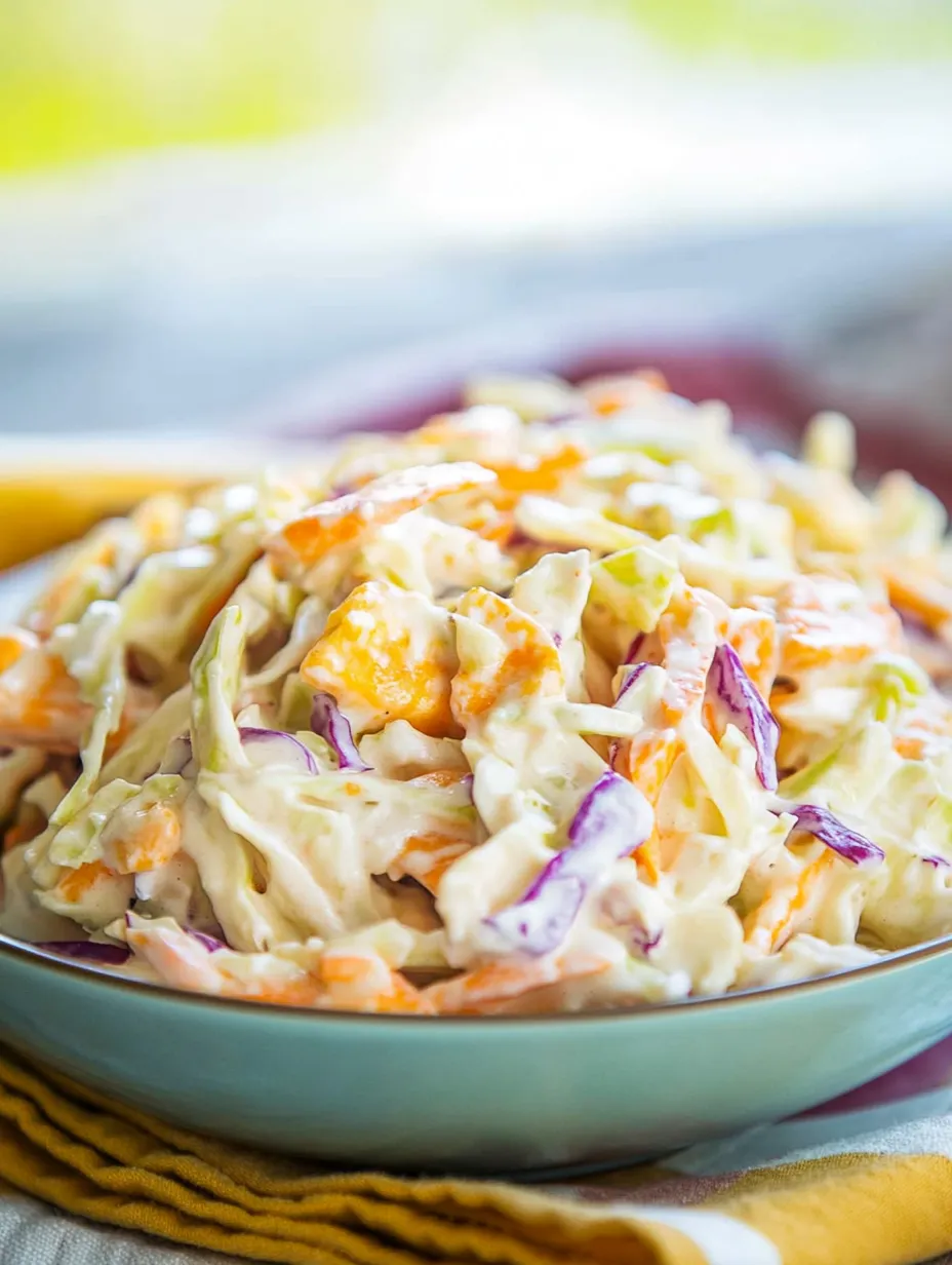 Eine Schüssel mit Krautsalat.