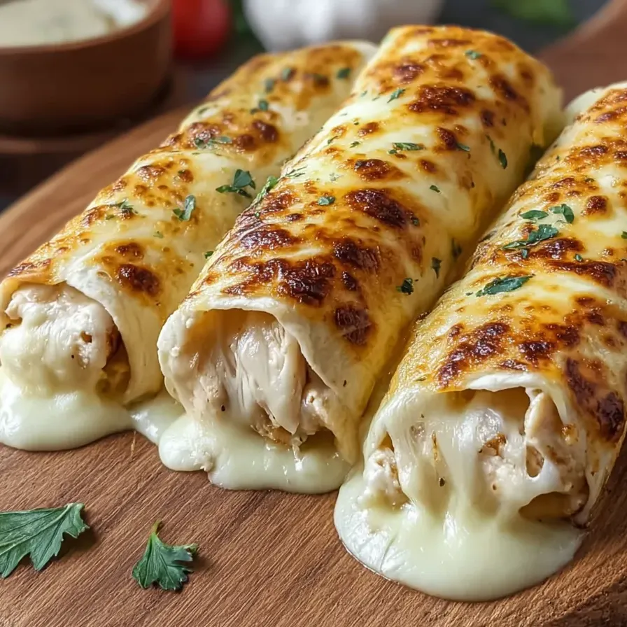 Ein Teller mit Käse und Tomaten.
