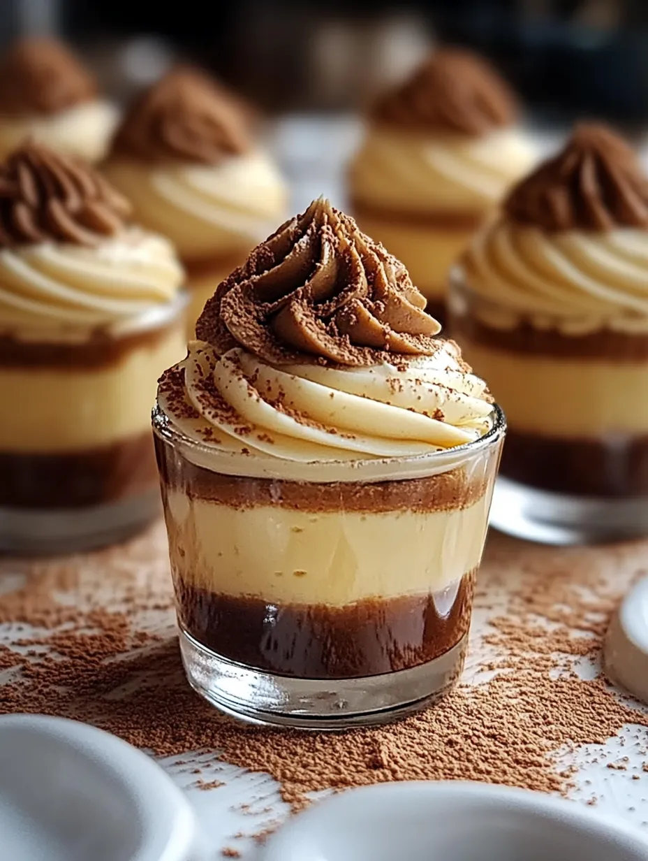 Ein kleines Dessert mit Schoko und Sahne.
