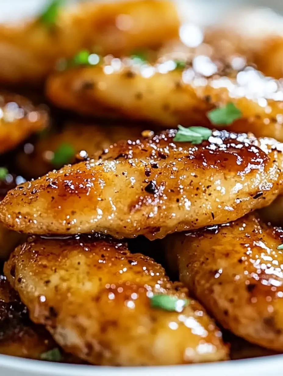 Knuspriges Hähnchen aus der Nähe.