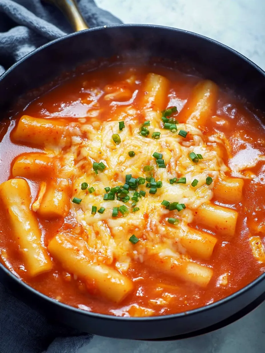 Eine Schüssel Pasta mit grüner Garnitur.