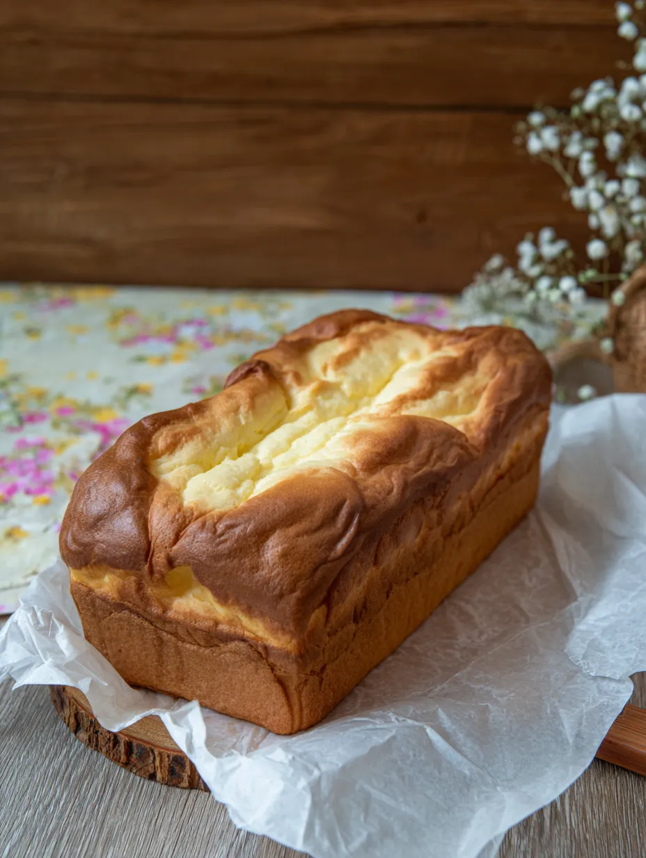 Ein Laib Brot, bei dem ein Stück fehlt.